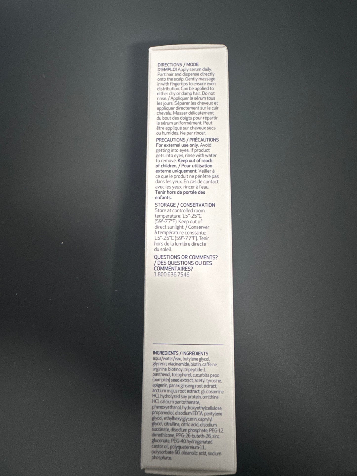 BIOSTIM Scalp Serum back
