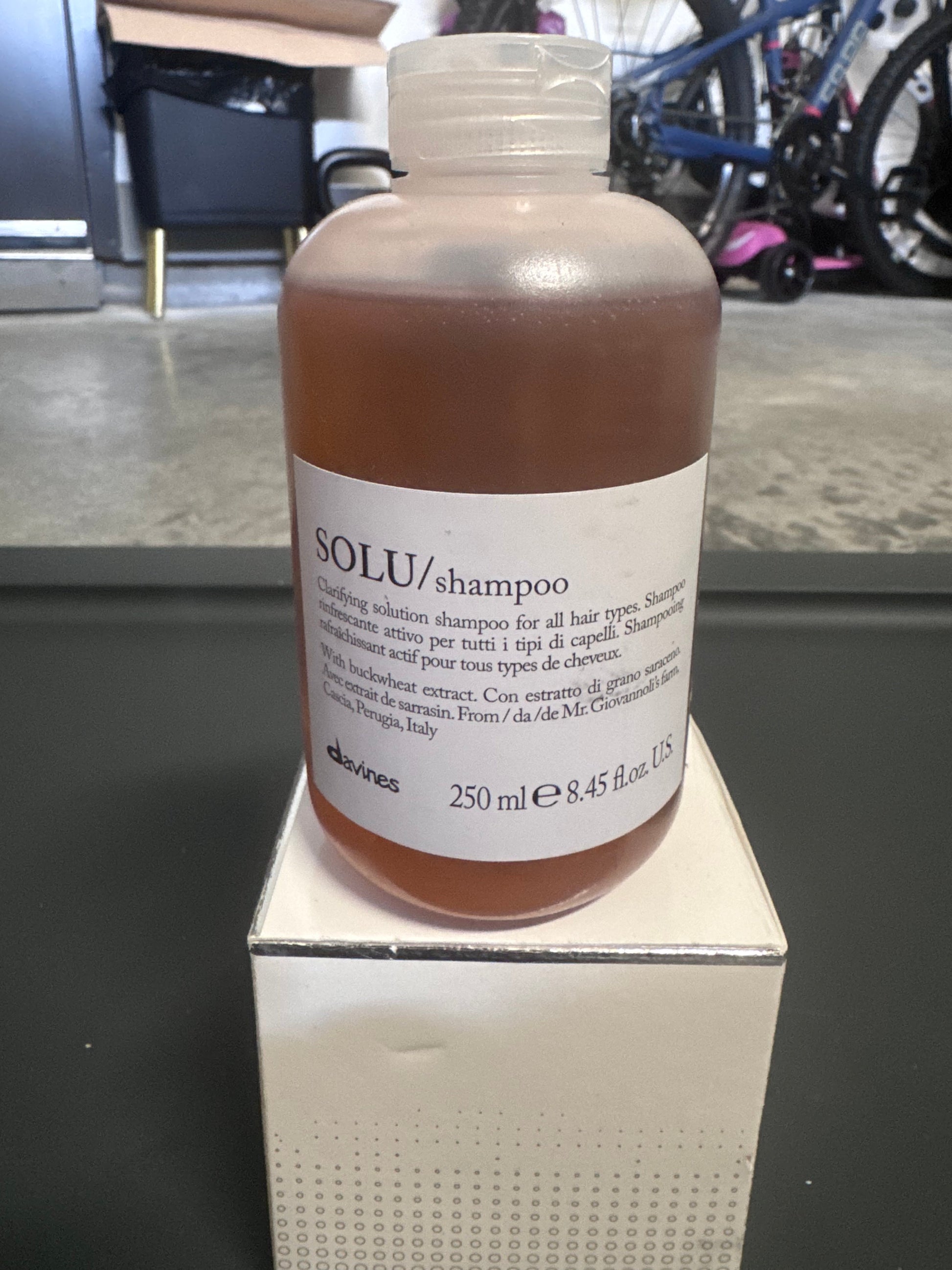 Davines SOLU Shampoo front