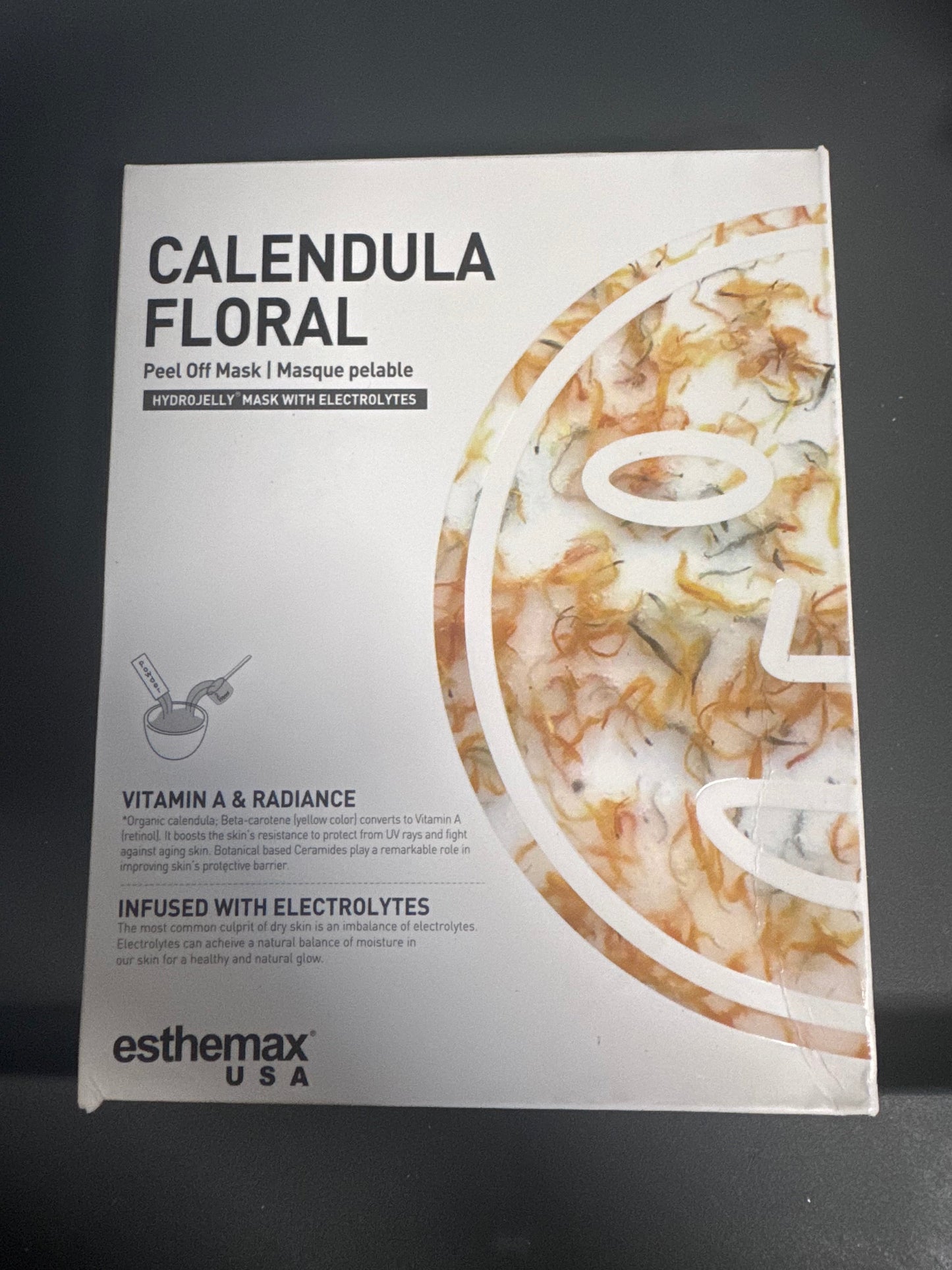 Esthemax Calendula Floral Hydrojelly Mask front