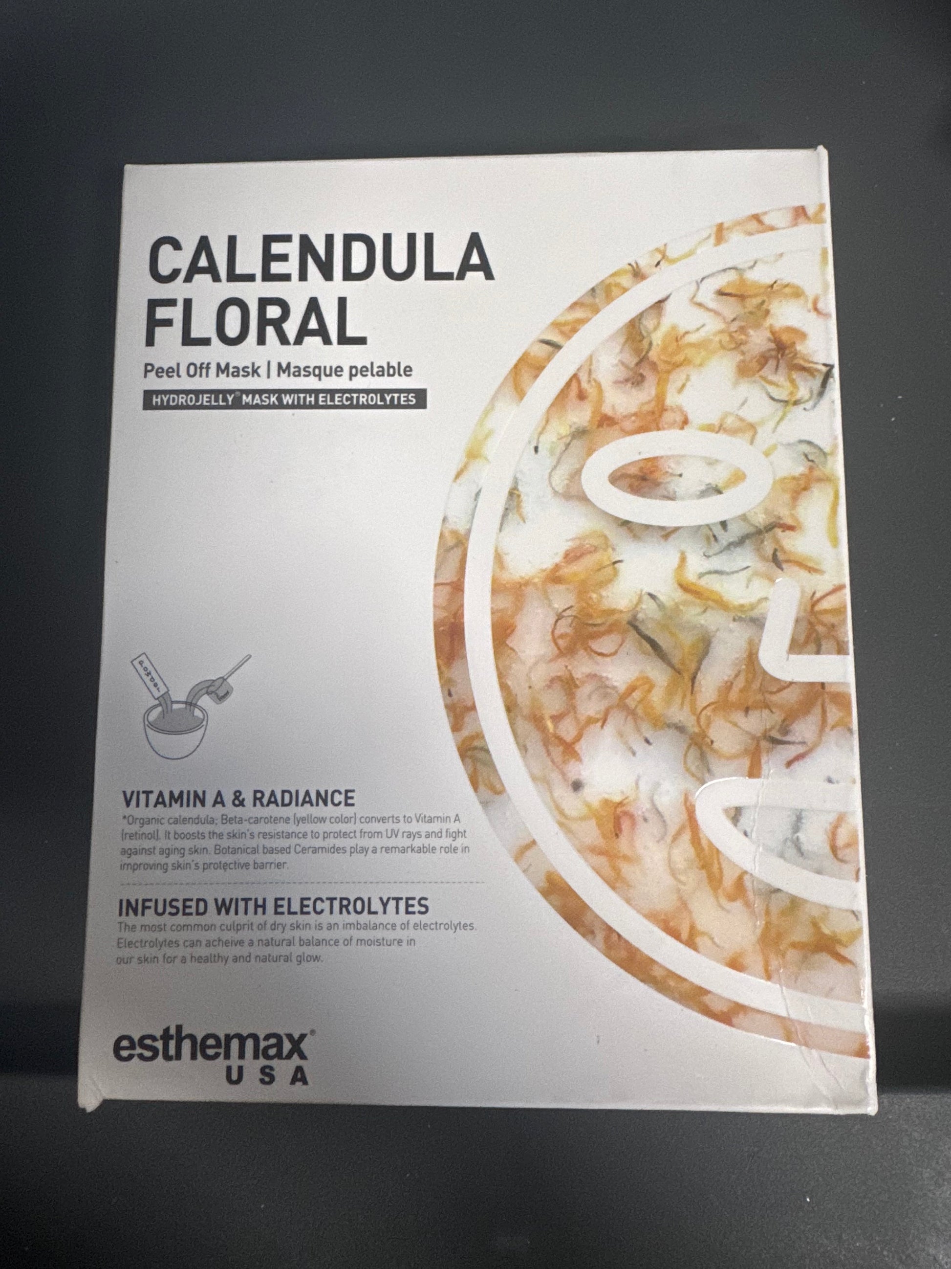 Esthemax Calendula Floral Hydrojelly Mask front