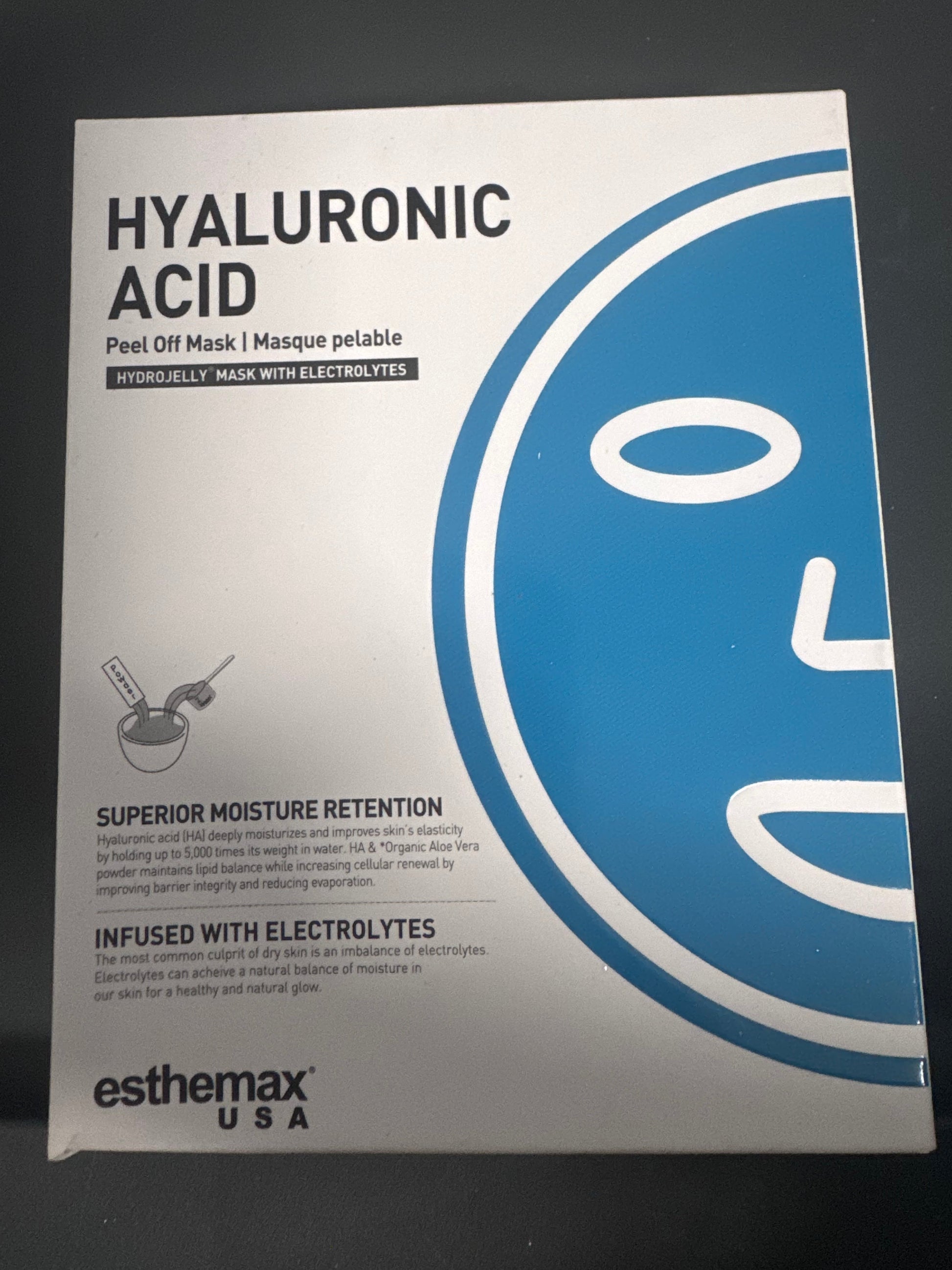 Esthemax Hyaluronic Acid Hydrojelly Mask front