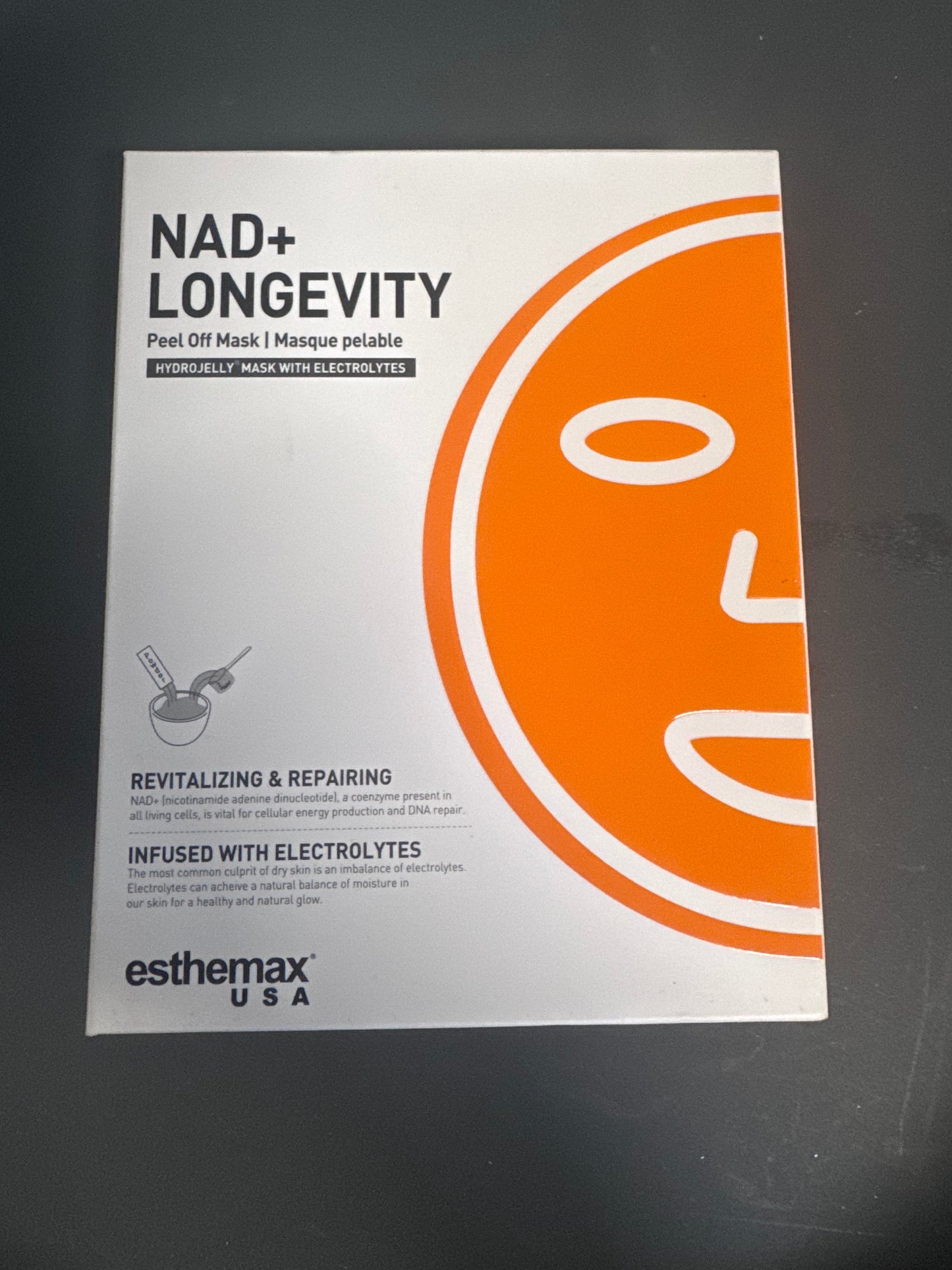 Esthemax NAD+Longevity Hydrojelly Mask front