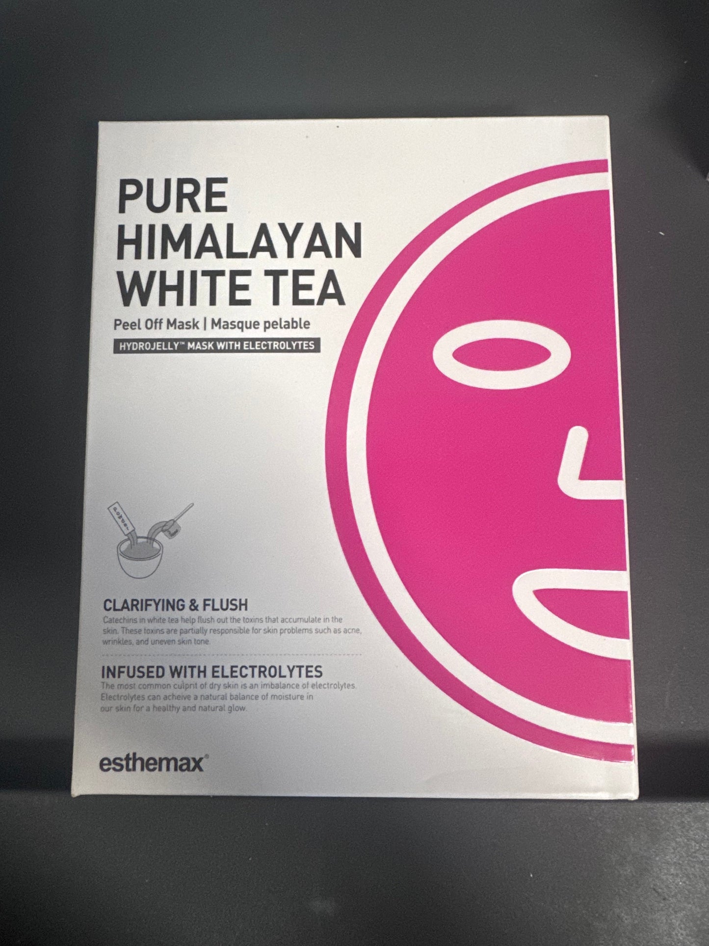 Esthemax Pure Himalayan White Tea Hydrojelly Mask front