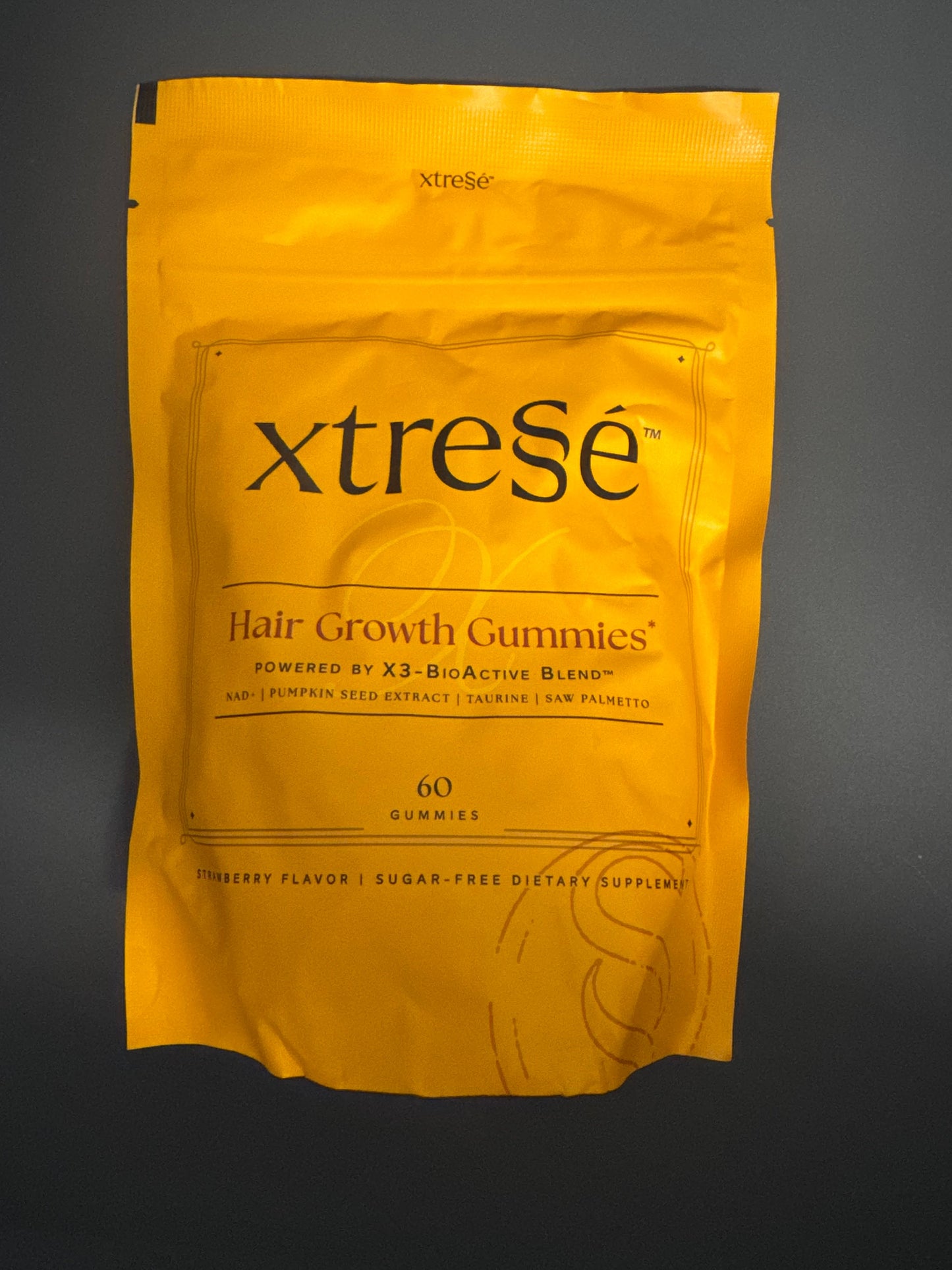 Xtressé Hair Growth Gummies front